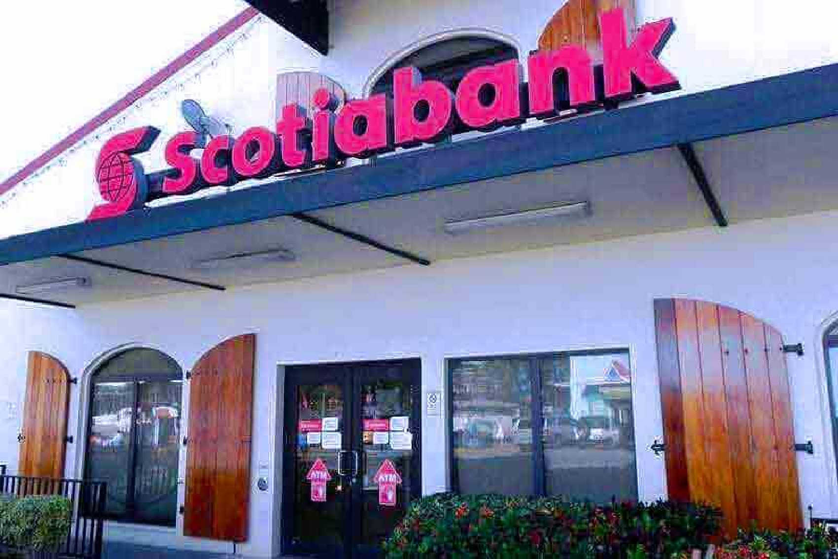 An archival image shows Scotiabank’s former branch at Havensight on St. Thomas. The bank is at the center of a long-running federal lawsuit over force-placed insurance charged to USVI mortgage borrowers after the 2017 hurricanes.