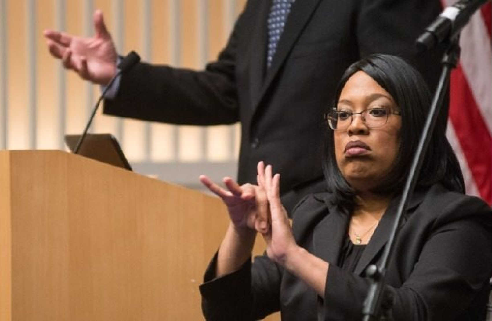 Legislators Pause...