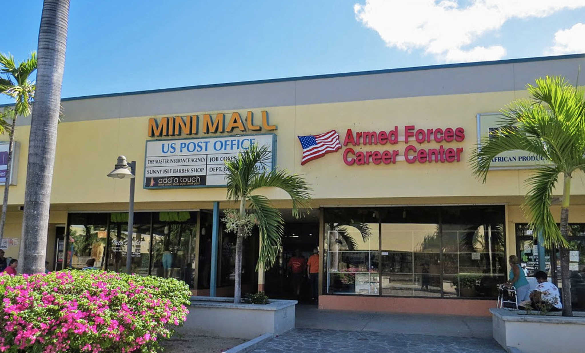 The Sunny Isle Station Post Office on St. Croix, pictured in March 2019. Federal prosecutors allege $10,055 was stolen from the facility in October 2024 as part of a 12-count indictment against Ramon Gantier Jr.