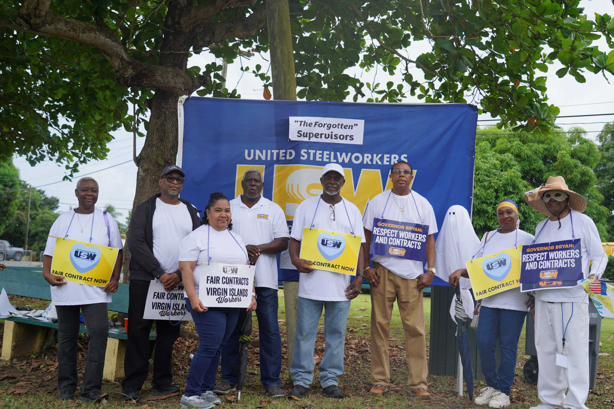 Union Uses D. Hamilton Jackson Day to Protest Lack of Contract Renewals and Wage Increases