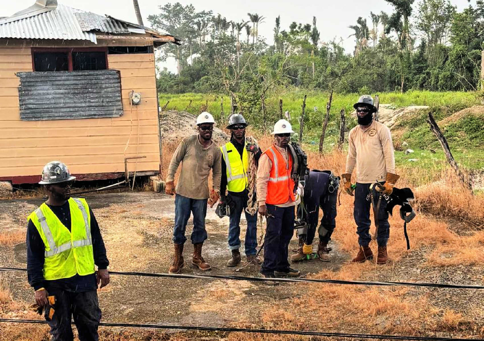 On the Ground in Jamaica, WAPA Linemen Trade Skills and Build Regional Resilience