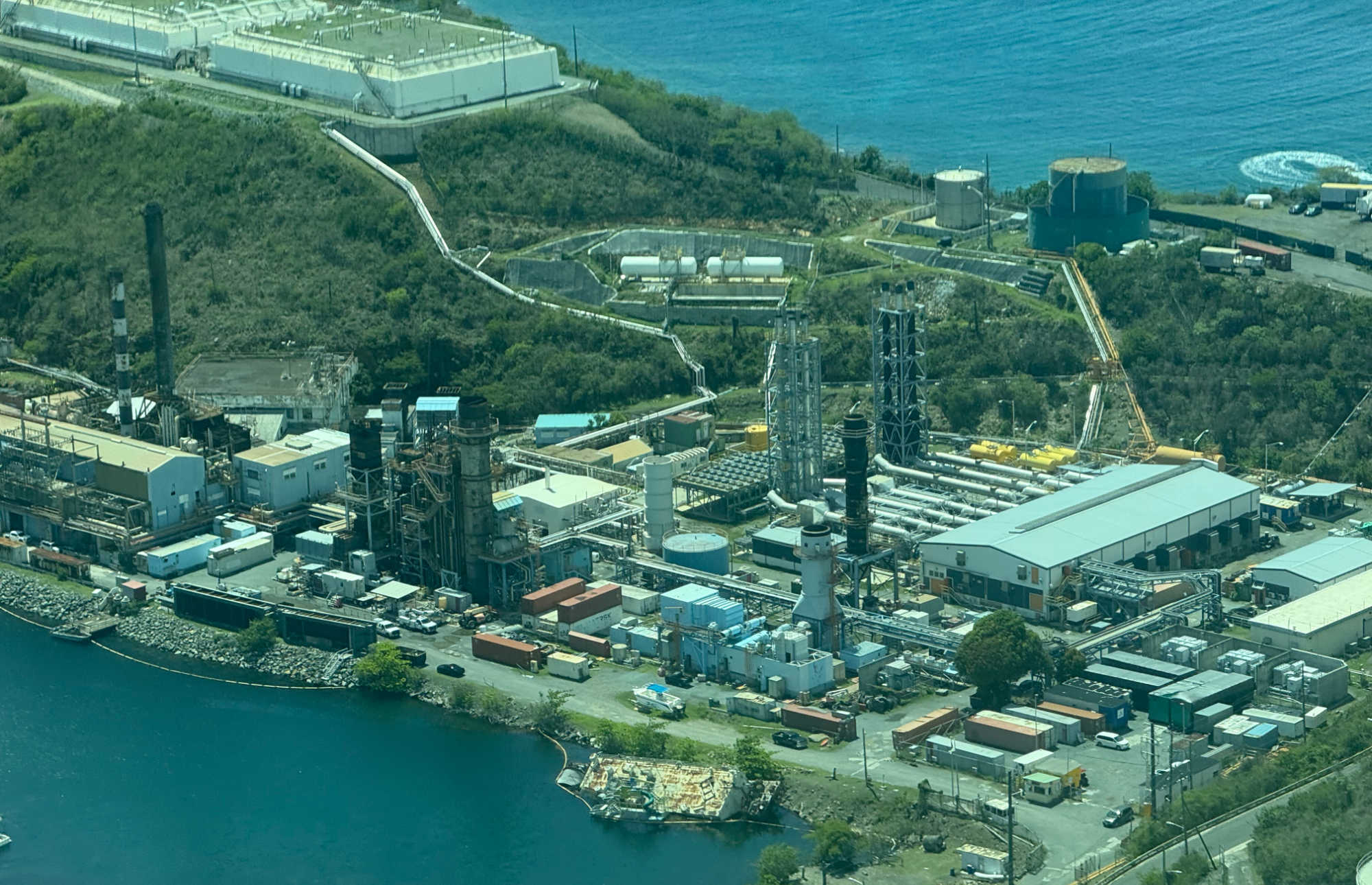The Randolph Harley Power Plant on St. Thomas. WAPA is seeking an emergency 3-cent-per-kilowatt-hour LEAC increase, saying it can no longer absorb rising fuel costs. The request requires PSC approval.